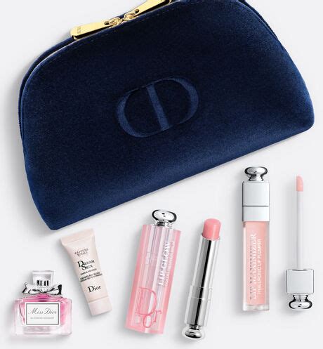 dior lip glow makeup pouch|Dior makeup pouch complimentary.